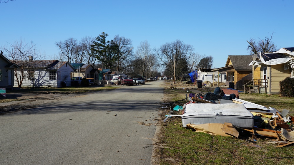 Severe Weather and Tornado Damage in Trumann, Arkansas