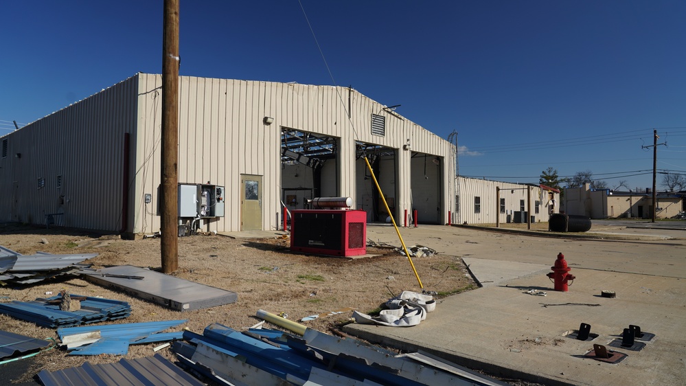 Severe Weather and Tornado Damage in Trumann, Arkansas