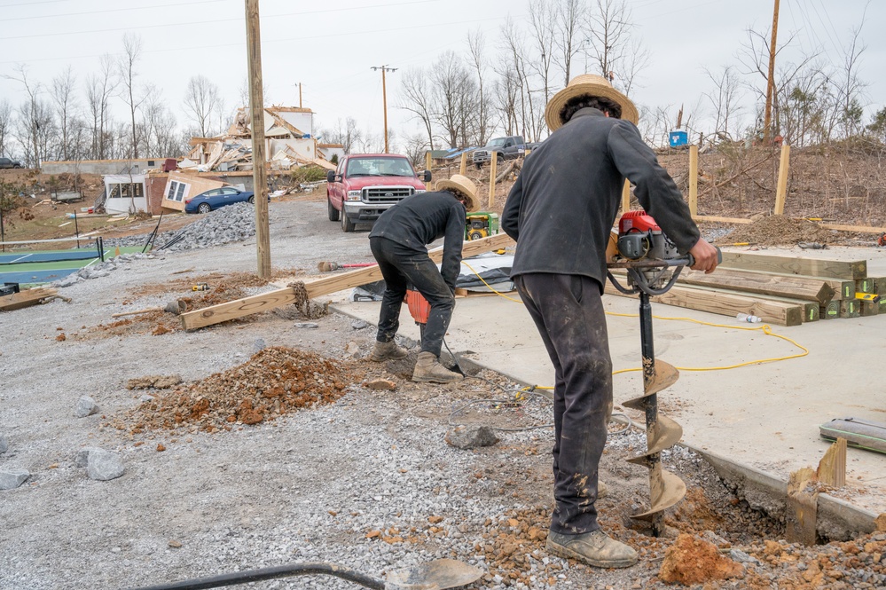 Tornado Recovery in Cambridge Shores, Kentucky