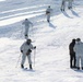 CWOC students complete skiing familiarization during training at Fort McCoy