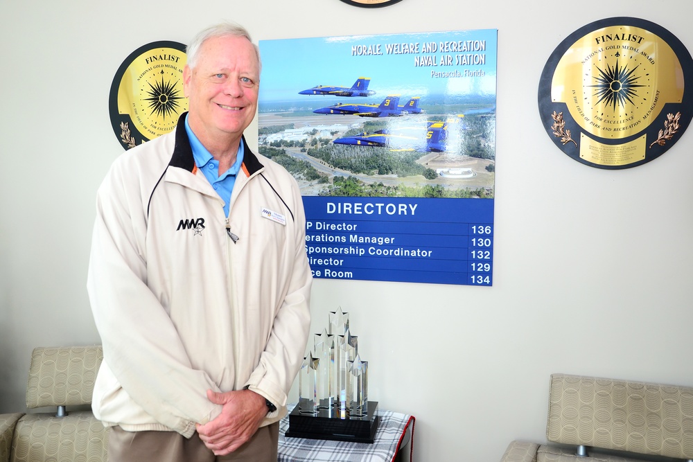 NAS Pensacola Morale, Welfare and Recreation Director Retires After Decades of Service