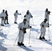 Cold-Weather Operations Course students complete skiing familiarization during training at Fort McCoy