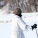 Cold-Weather Operations Course students complete skiing familiarization during training at Fort McCoy