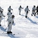 Cold-Weather Operations Course students complete skiing familiarization during training at Fort McCoy