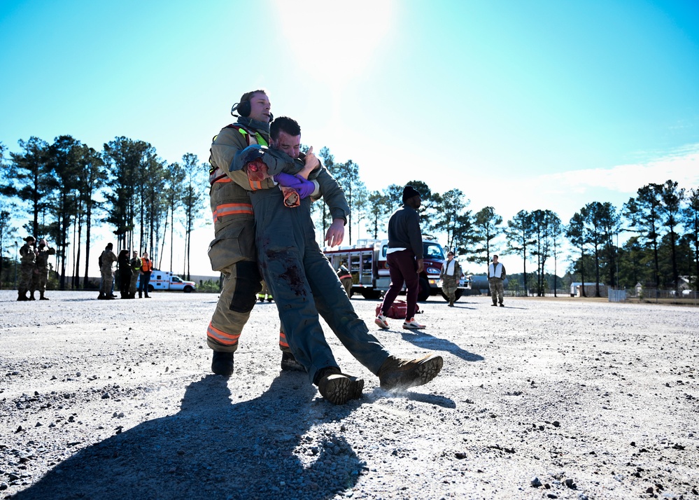 20th Fighter Wing conducts mass casualty exercise