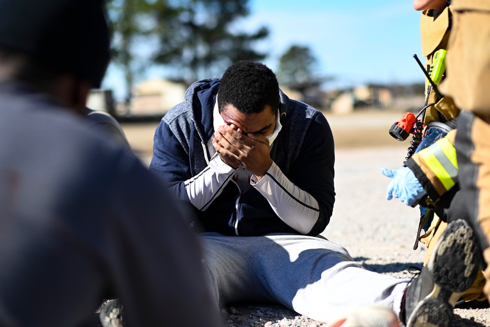 20th Fighter Wing conducts mass casualty exercise