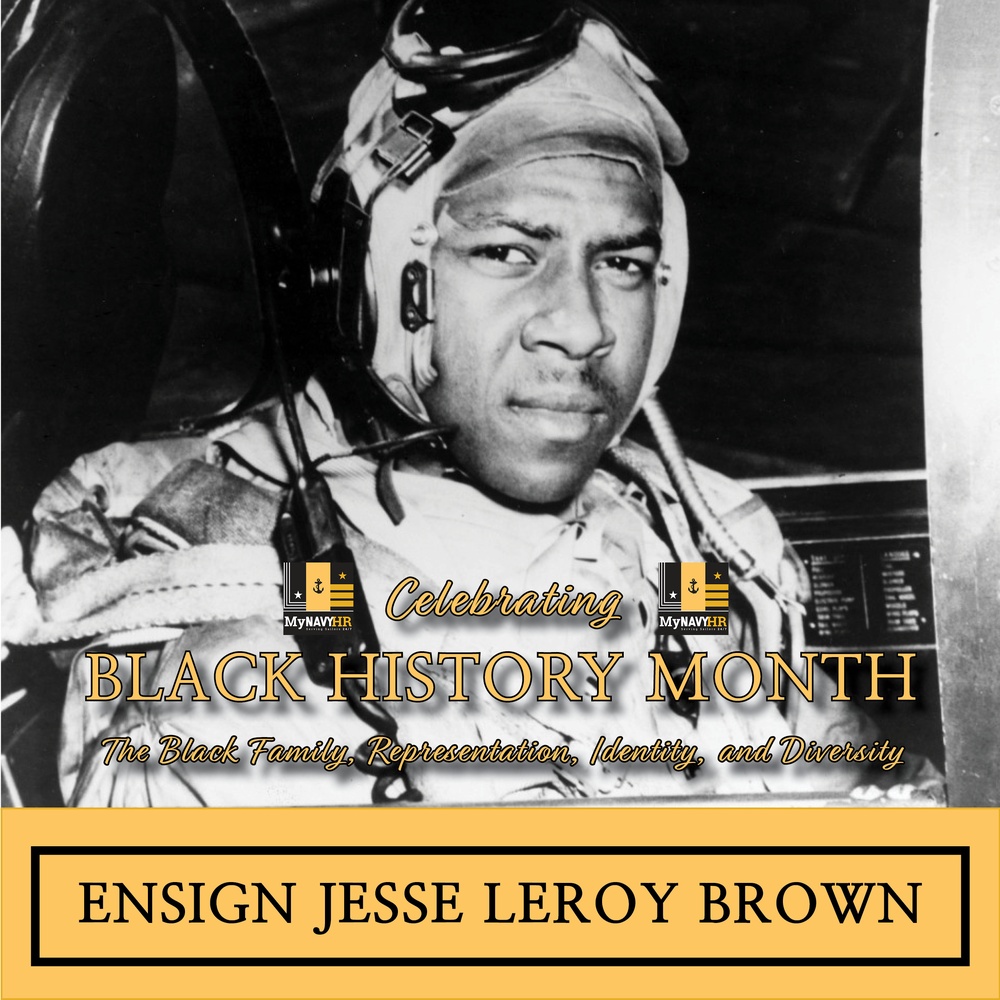 MyNavy HR Black History Month Graphic - Jesse Leroy Brown