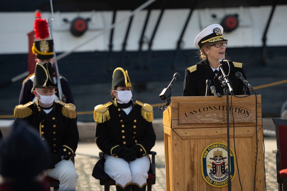 USS Constitution's Change of Command