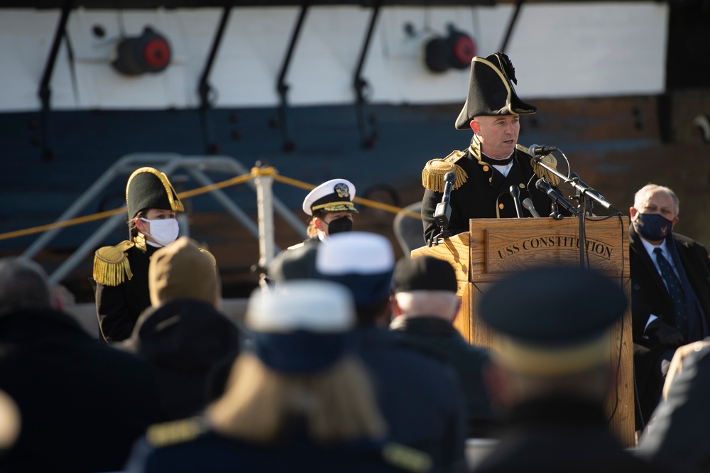 USS Constitution's Change of Command