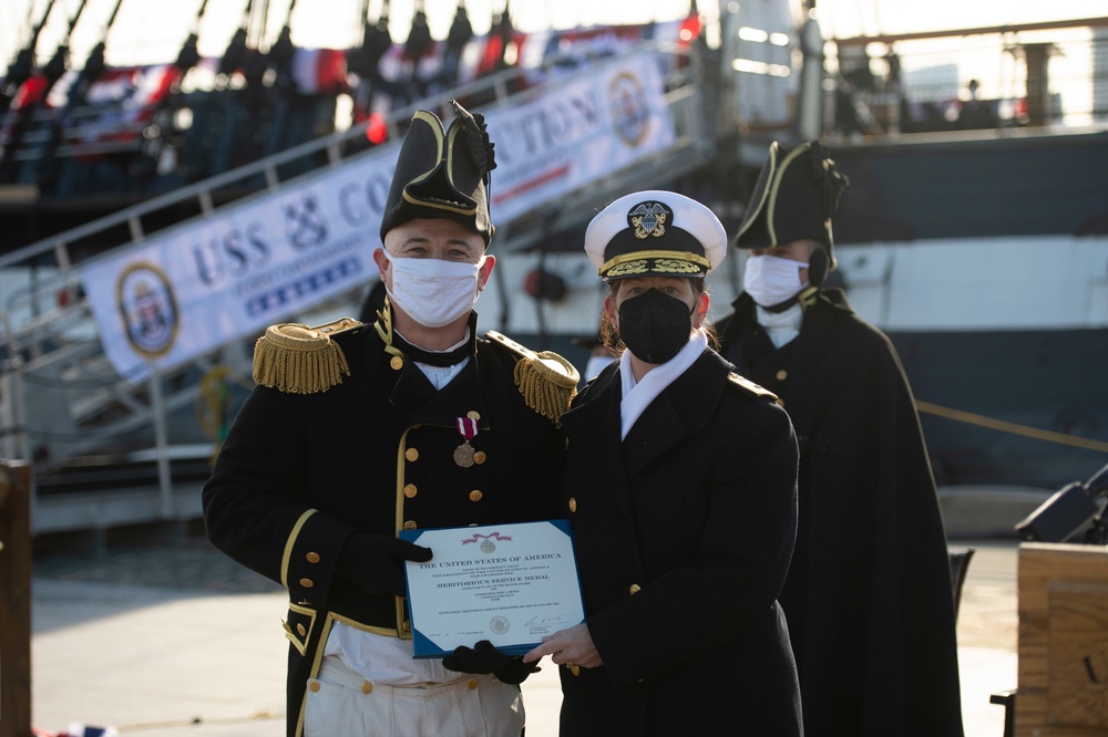 USS Constitution's Change of Command