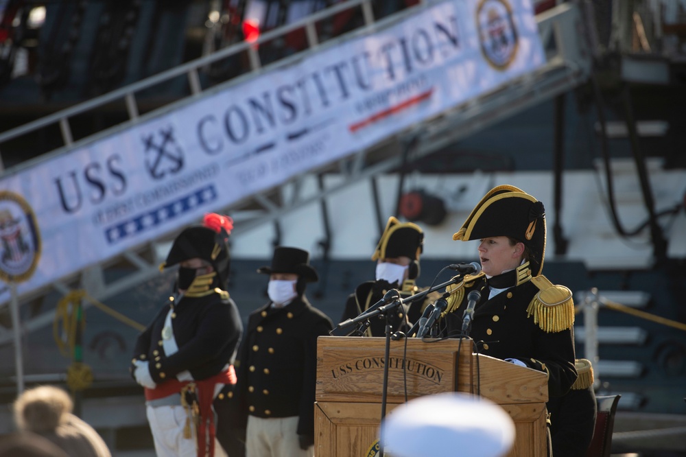 USS Constitution's Change of Command