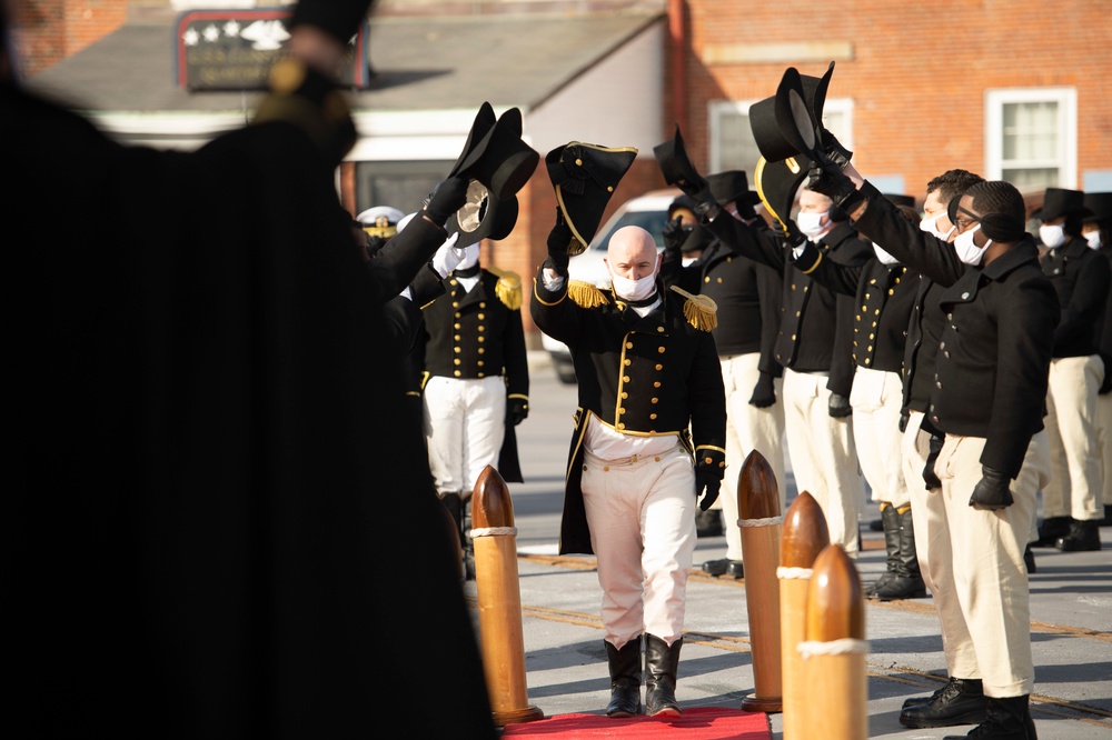 USS Constitution's Change of Command