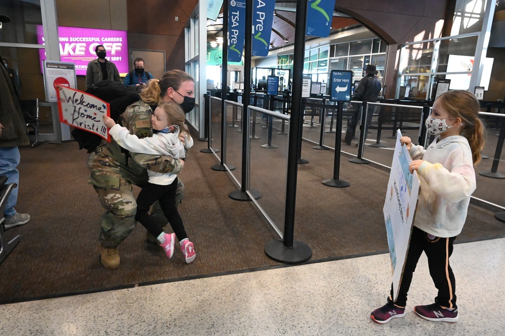 119th Wing members return from deployment