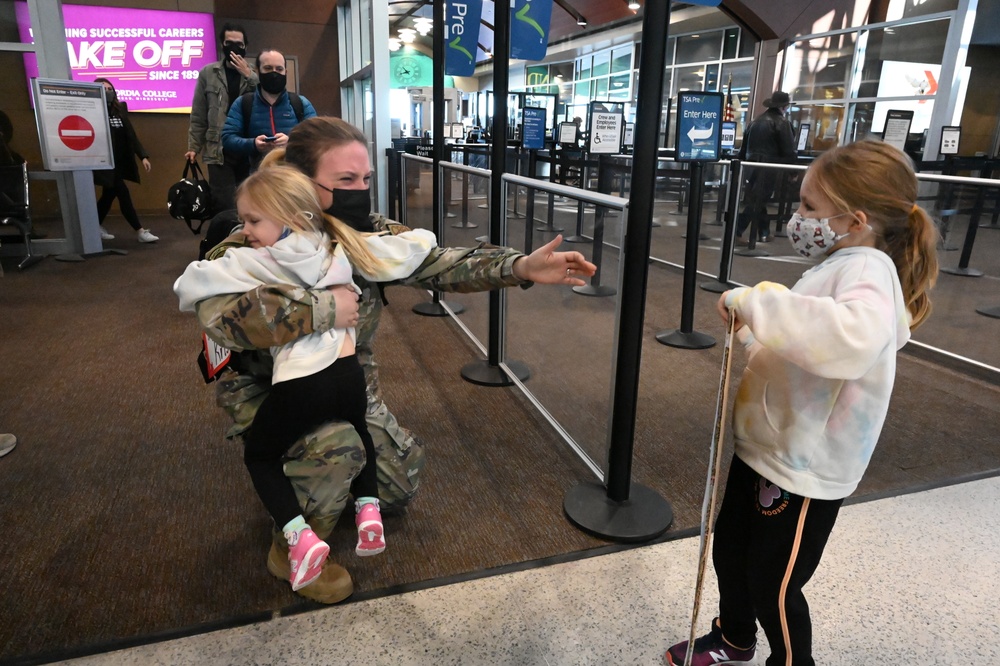 119th Wing members return from deployment