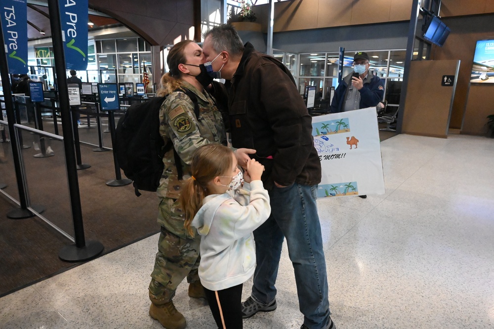 119th Wing members return from deployment