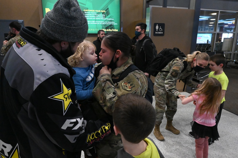 119th Wing members return from deployment