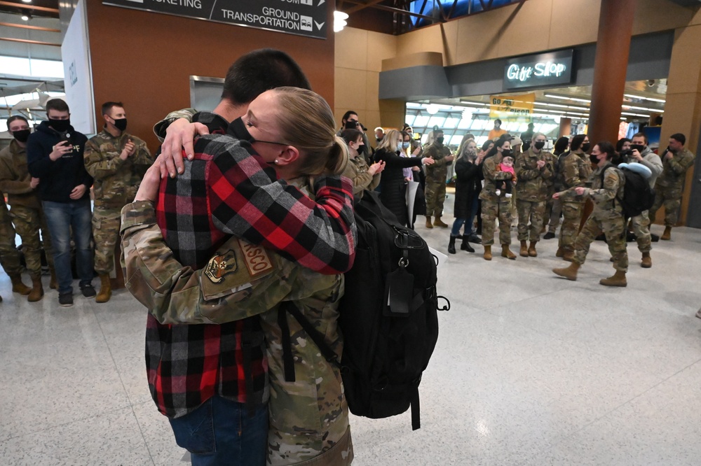 119th Wing members return from deployment