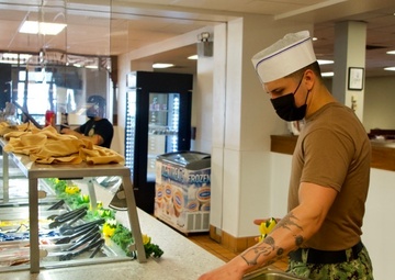 Northwest Annex Galley Prepares For Dr. Martin Luther King Jr. Special Meal