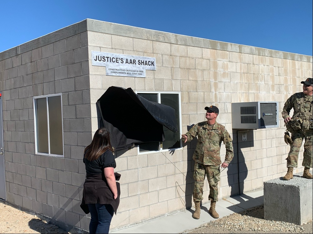 NTC Dedicates Place In the Desert (PID) to Departing CSM