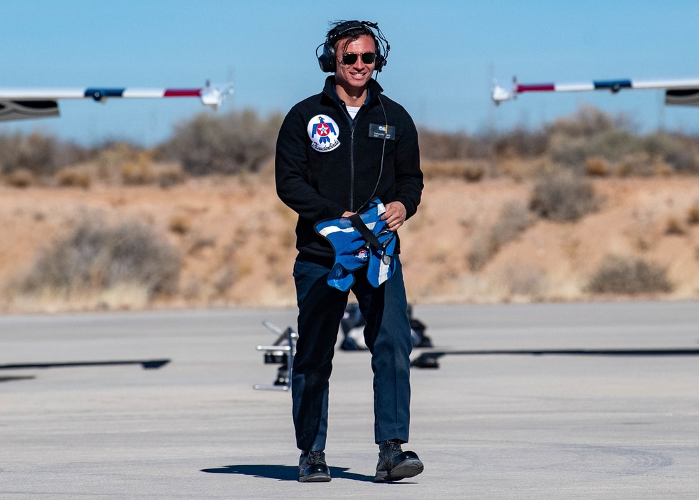 Air Force Thunderbirds Wrap Up the First Half of Winter Training