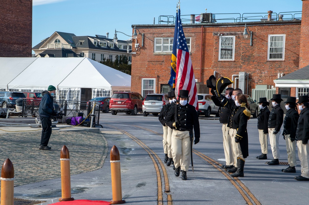 USS Constitution hosts change of command