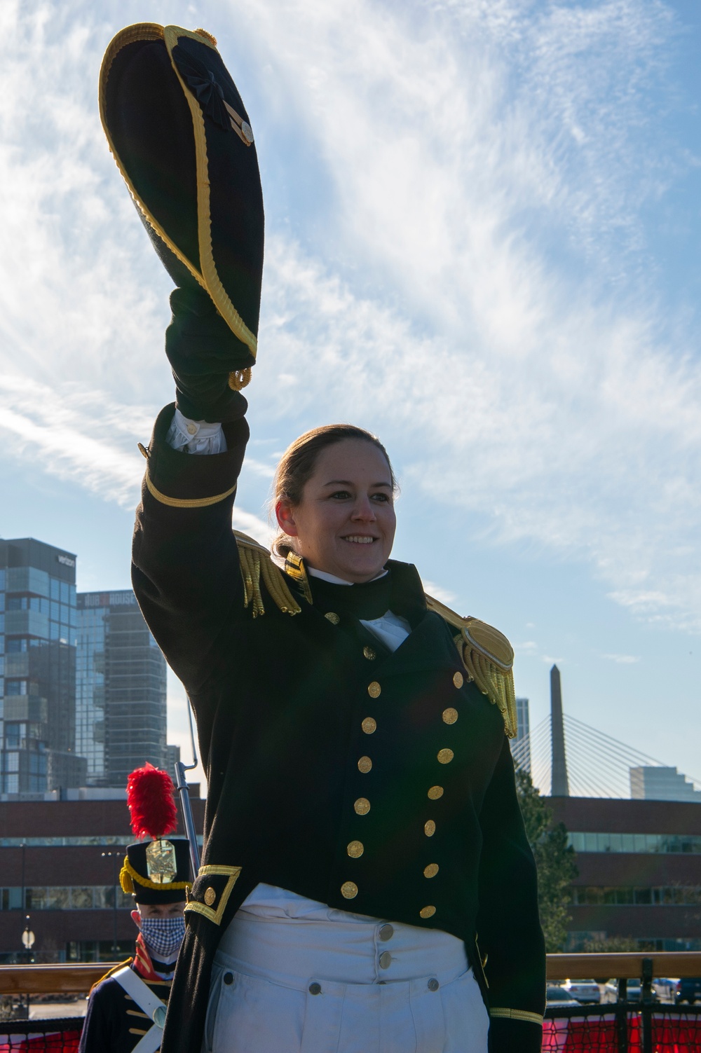 USS Constitution hosts change of command