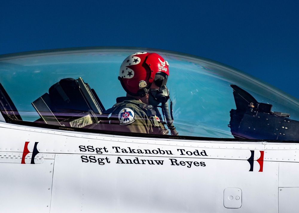 Air Force Thunderbirds Wrap Up the First Half of Winter Training