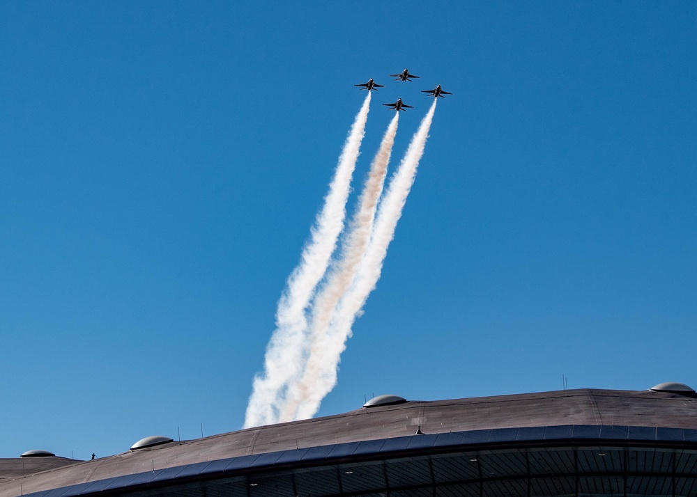 Air Force Thunderbirds Wrap Up the First Half of Winter Training