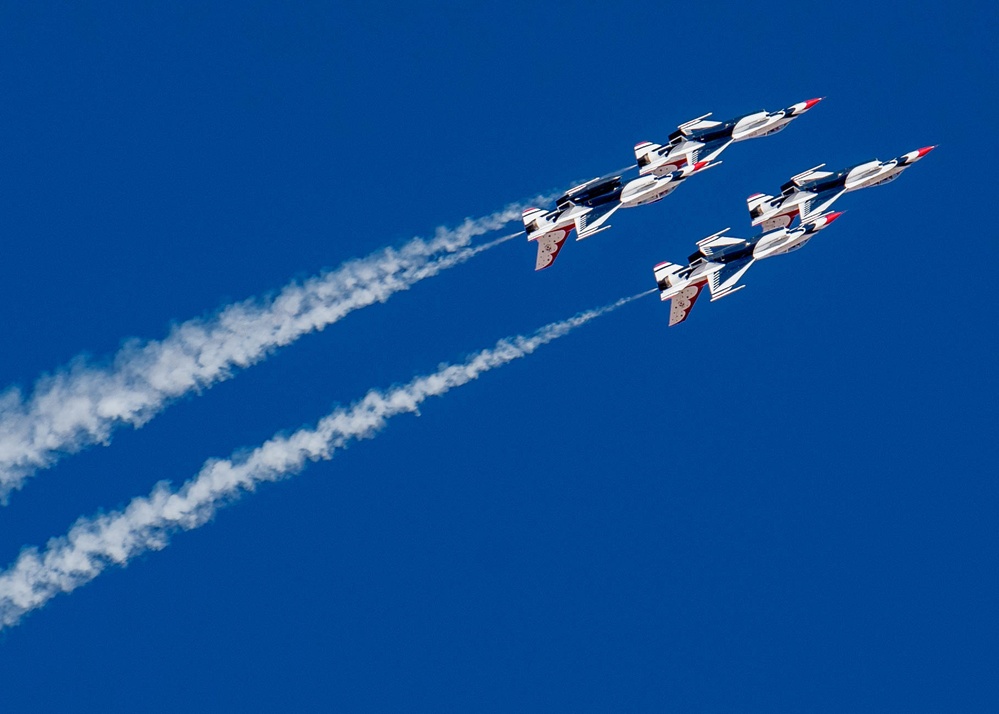 Air Force Thunderbirds Wrap Up the First Half of Winter Training
