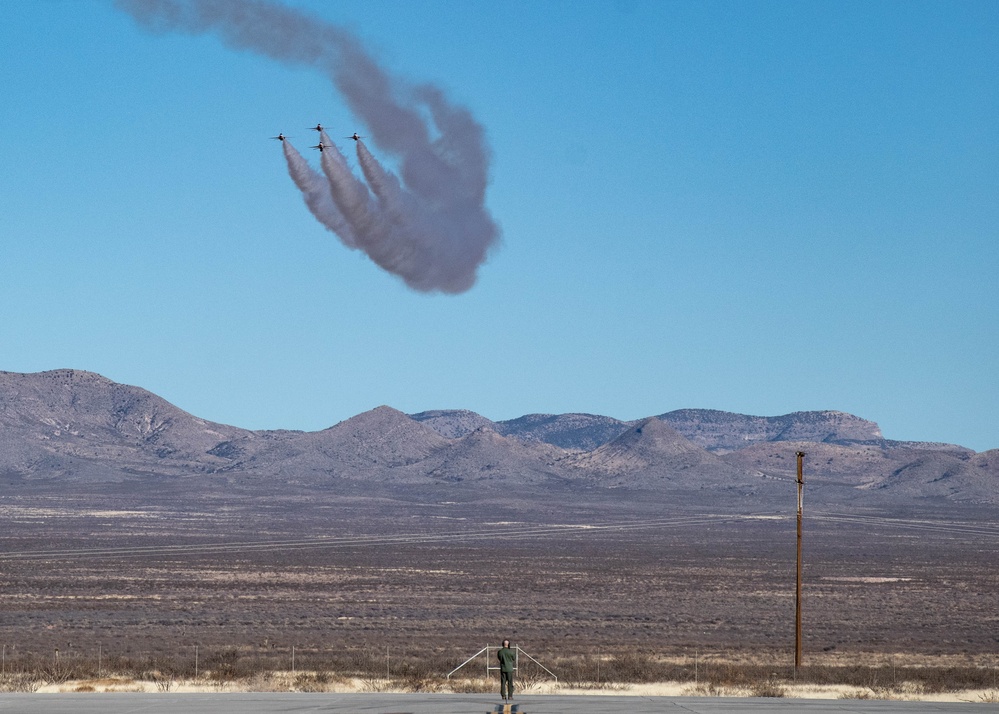 Air Force Thunderbirds Wrap Up the First Half of Winter Training