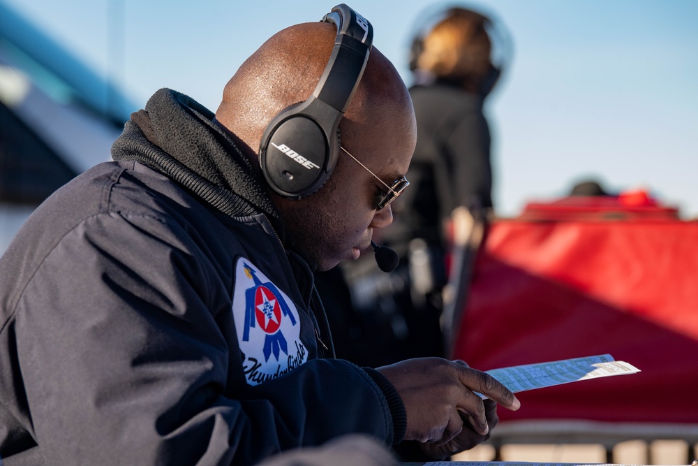 Air Force Thunderbirds Wrap Up the First Half of Winter Training