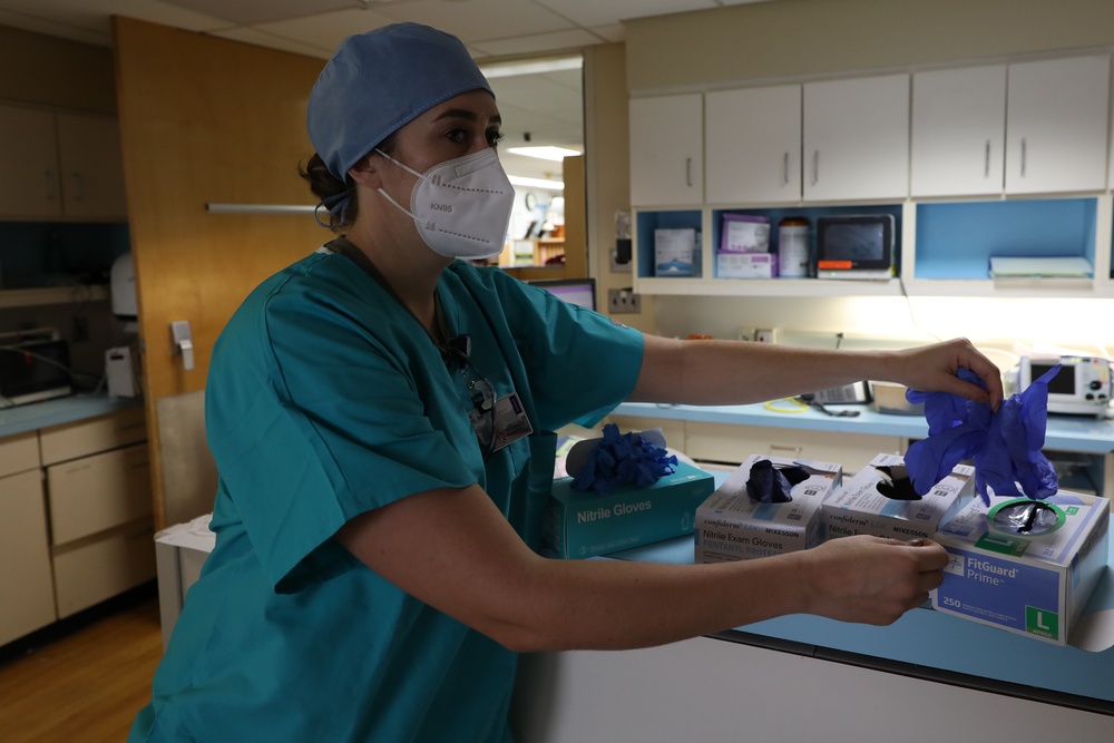 U.S. Army Military Medical Team begins Medical Operations at University Hospital in Newark, New Jersey.