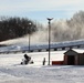 Snowmaking at Fort McCoy's Whitetail Ridge Ski Area