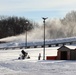 Snowmaking at Fort McCoy's Whitetail Ridge Ski Area