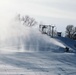 Snowmaking at Fort McCoy's Whitetail Ridge Ski Area