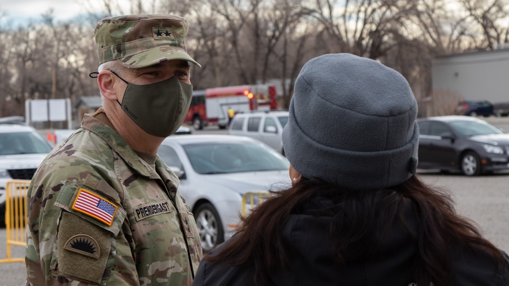 Major General meets with Navajo Nation President to discuss COVID protocols