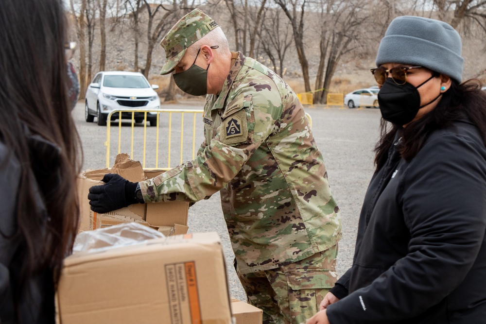 Major General meets with Navajo Nation President to discuss COVID protocols