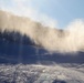 Snowmaking at Fort McCoy's Whitetail Ridge Ski Area