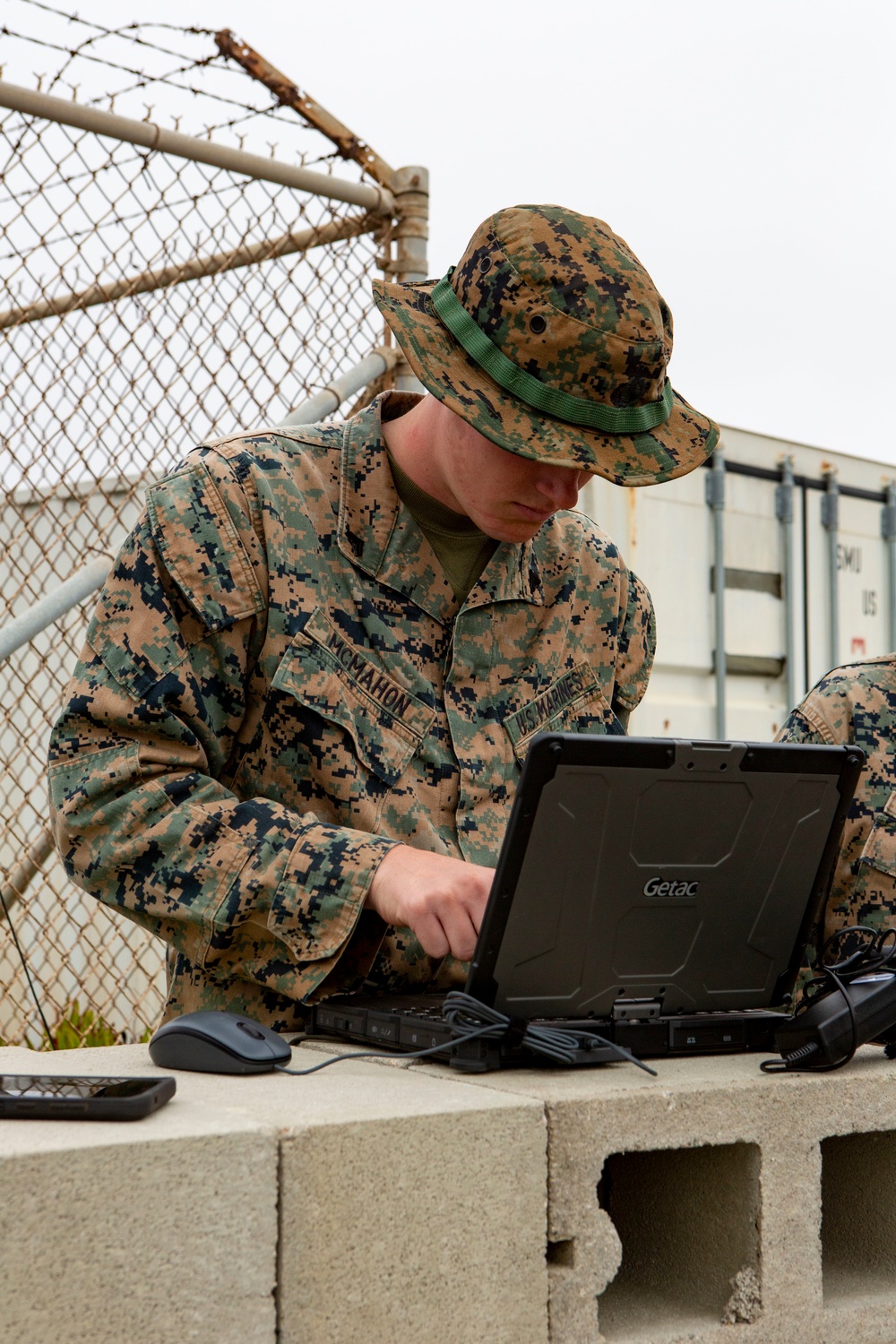 U.S. Maines with 7th and 9th Engineer Support Battalions conduct training with 1st EOD Marines