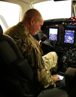 Guard fixed wing unit receives upgraded plane