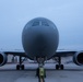 A KC-46a Arrive with 18AF DVs