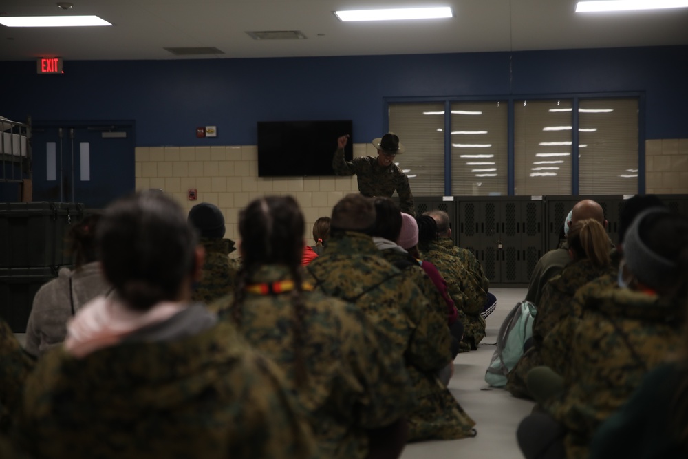 Recruiting Station Baton Rouge, Recruiting Station Fort Lauderdale travel to Marine Corps Recruit Depot Parris Island for the first Educators Workshop of 2022