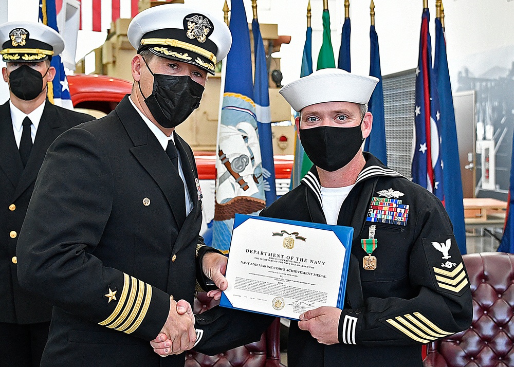 Port Hueneme Seabee Retires