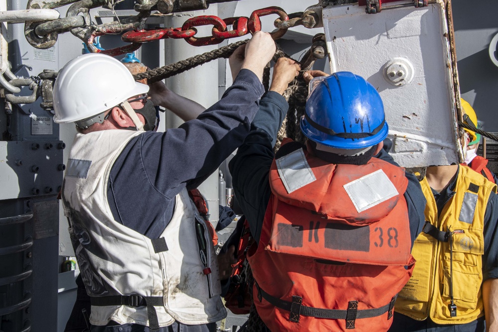 USS America Conducts Replenishment-at-Sea