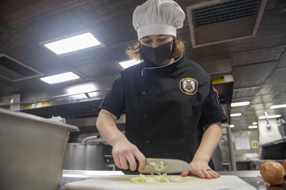 USS America Prepares Dinner