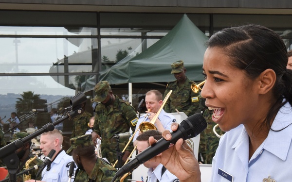 USAFE, RDF bands build relationships through music