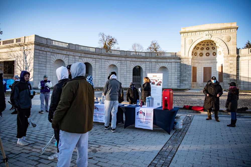 Wreaths Out at Arlington National Cemetery 2022