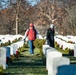 Wreaths Out at Arlington National Cemetery 2022