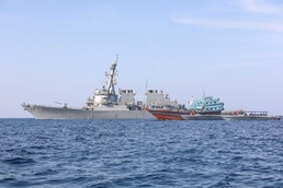 U.S. Navy Interdicts Stateless Vessel Previously Caught Smuggling Weapons