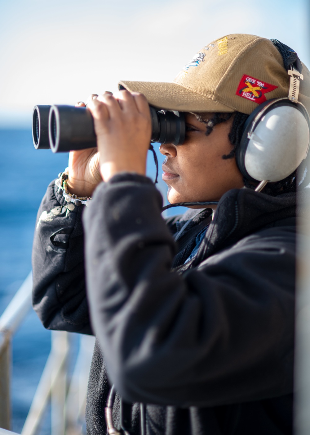 The Harry S. Truman Carrier Strike Group is on a scheduled deployment in the U.S. Sixth Fleet area of operations in support of naval operations to maintain maritime stability and security.